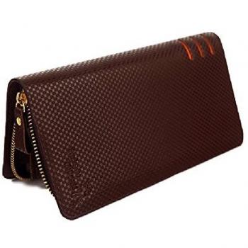 Zenga - Cartera para hombre  Marrón marrón
