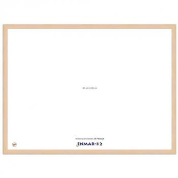 Marco Natural de Haya para Lienzo Sin Cristal Ni Trasera 81cm x 60cm - 25 Paisaje