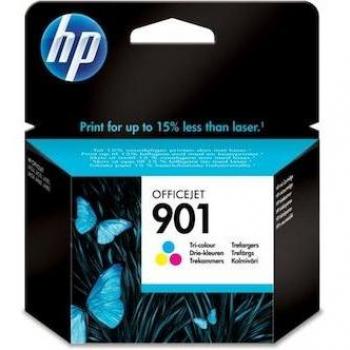 Cartucho de Tinta HP 901 Original Rendimiento Estándar Cian, Magenta, Amarillo