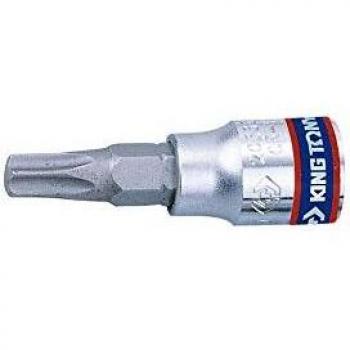 Punta de Destornillador Torx T30 1/4 - King Tony 2037