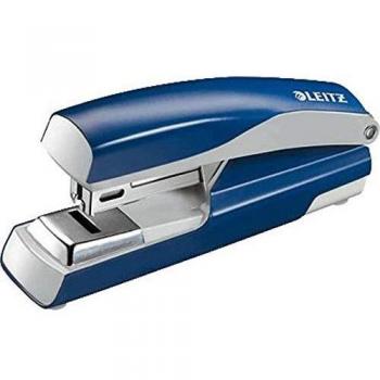 Grapadora Plana Leitz NeXXt 5505, Metal, Azul, hasta 30 Hojas
