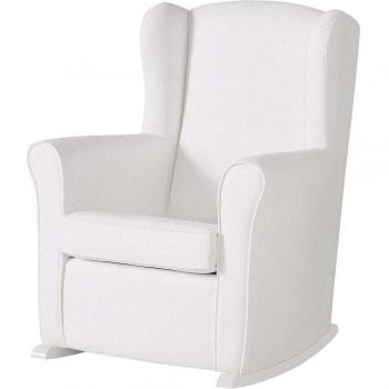 Butaca de Lactancia Micuna Nanny Slow System Polipiel Blanco