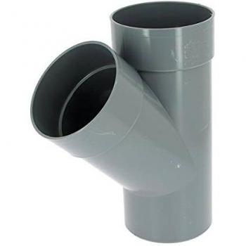 Adequa sistemas evacuación - Derivación 45 pvc bx-14 macho-hembra diámetro 125
