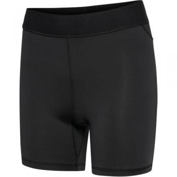Mallas Cortas de Rendimiento Hummel para Mujer en Negro, Talla L