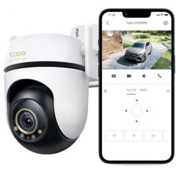 Cámara de Seguridad IP Exterior TP-Link Tapo C530WS 5MP 2880 x 1620 Píxeles con Rotación y Visión Nocturna Color