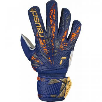 Guantes de portero Reusch Attrakt Solid, características: diseño ergonómico, palma de látex para un excelente agarre, sistema de ajuste personalizado, tejido transpirable en el dorso, refuerzos en los dedos para mayor flex