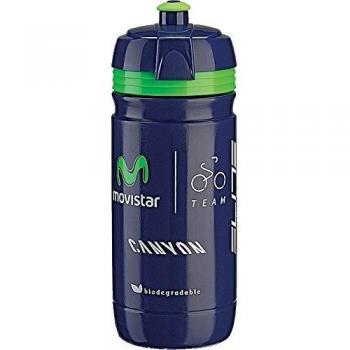 Elite Super Corsa - Bidón de ciclismo, biodegradable, 750 ml