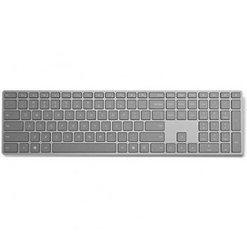 Teclado Microsoft Surface Bluetooth Inalámbrico Gris Alemán