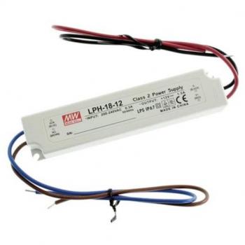 Fuente de alimentación conmutada 1 salida 18 W 12 V