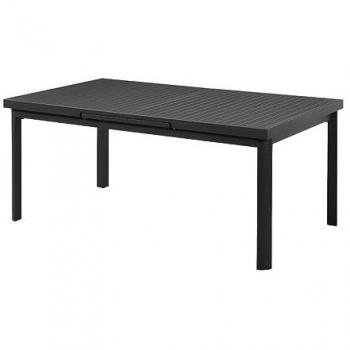 Mesa de jardín extensible de aluminio 180/240 cm - Antracita - NAURU