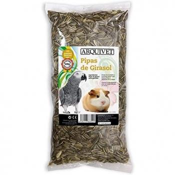 Pipas de Girasol para Roedores y Loros - 500 g Arquivet