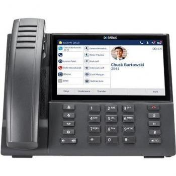 Teléfono IP Mitel 6940W - Teléfono de alta gama VoIP con conexión Ethernet y auricular inalámbrico