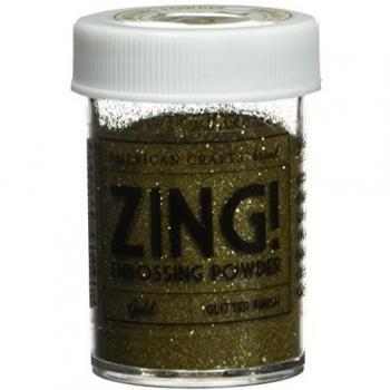 Zing! Goffratura Glitter polvere 1 oncia-oro
