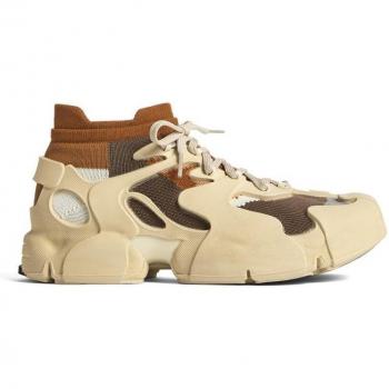 CAMPERLAB Tossu Sneakers for Women - Beige, Brown, White, Size 41, Synthetic