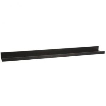 Repisa Flotante Wellhome en MDF Negro 77x10x4cm