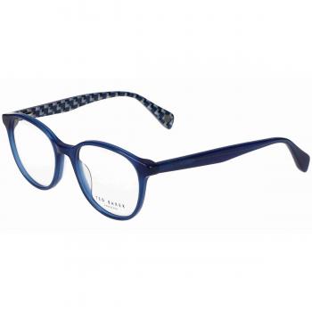 Ted Baker TB4358 625 Men's Eyeglasses Blue Size 50 - Frame Only, Blue Light Block Available