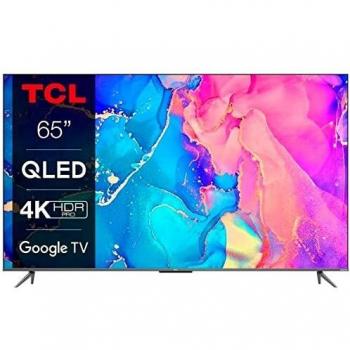 Televisor TCL 65C631 QLED UltraHD 4K HDR10+ de 65 con Google TV
