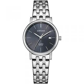 Reloj de Mujer Citizen Sport Cuarzo EU6090-54H, Acero Inoxidable, 26mm, Resistente al Agua 5ATM