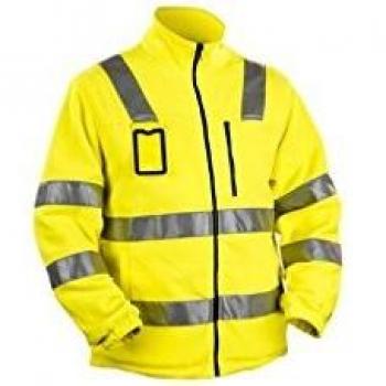 Chaqueta de Trabajo Polar Alta Visibilidad Amarillo Fluorescente XXXL