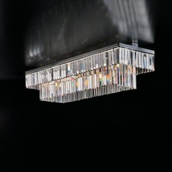 Lámpara de Techo Moderna Amadeus Cromo 8 Luces E27