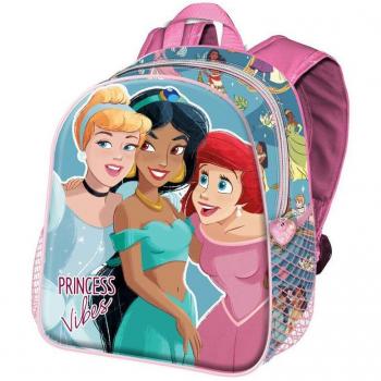 Mochila 3D Vibes Princesas Disney 31cm - Karactermania