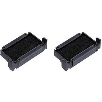 Almohadilla de Tinta Trodat 6/4910 para Sellos Autoentintables Printy 4910, 4810 y 4836 – Recambio, Tinta Negra, blíster 2u