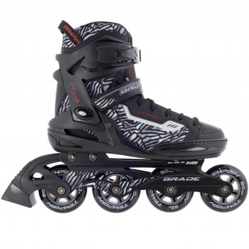 Rollerblade Patines Fitness Patines en línea TEMPISH Grade Rodamientos de 7 41 – 46, negro, 41