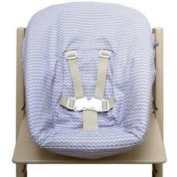 Blausberg Baby - Funda para stokke Newborn Juego Chevron Lila