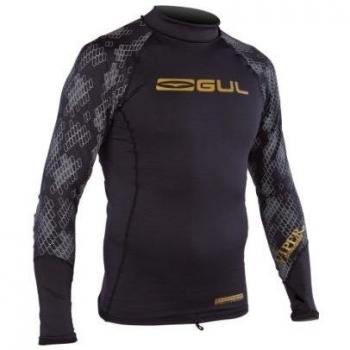 Gul Viper Recore - Protección para arañazos para deportes acuáticos, color negro, talla M