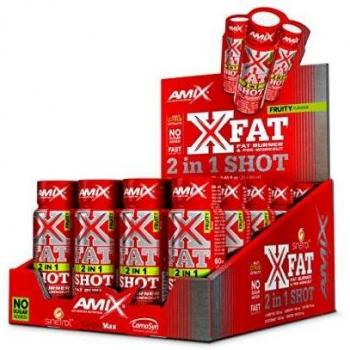 AMIX Xfat 2 in 1 SHOT - 20 viales x 60 ml Fruity