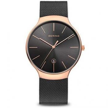 BERING Reloj Analógico para Unisex Adultos de Cuarzo con Correa en Acero Inoxidable 13338-262