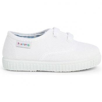 Pisamonas Zapatillas de Lona para Niños con Cordones Hechas en España
