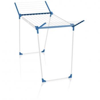 Leifheit Pegasus Classic Tendedero de Alas, Metal, Azul, 95x66.3x6.2 cm