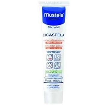 Mustela Cicastela Repair Cream 40 ml - Repair cream for sensitive skin, formulated with natural ingredients, suitable for babies and children, helps soothe and repair irritated skin, dermatologically tested, hypoallergenic, free from parabens and phthalat