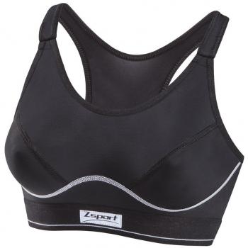 ZSPORT Adjust Sujetador Deportivo, Mujer, Negro, 90D