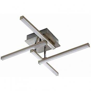 Plafón LED Laurenzia 4 luces, regulable