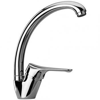 Mezclador de fregadero de cocina Ariel con caño regulable 0RE00104A16 Cromo