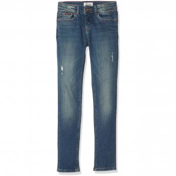 Tommy Hilfiger Nora RR Skinny Dyastd, Jeans para Niñas, Azul