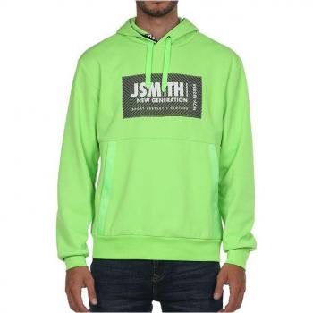 Sudadera con Capucha Hombre John Smith Siete verde