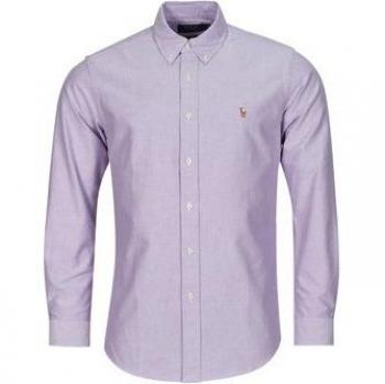 Camisa manga larga CHEMISE COUPE DROITE EN OXFORD para hombre