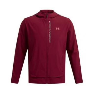 Under Armour Outrun The Storm Waterproof Running Jacket for Men - Dark Red