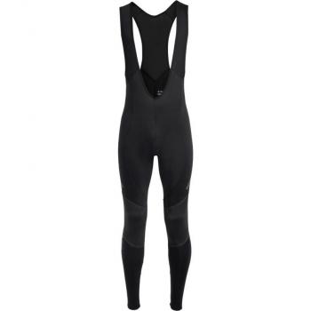 VAUDE Men's Active Warm Thermal Base Layer Tights - Black - Size M