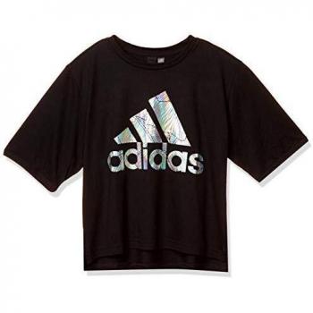 adidas Univ tee 2 W T-Shirt, Mujer, Black, M