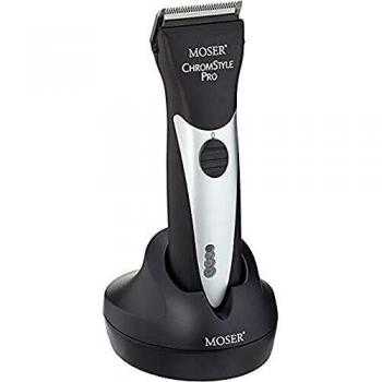 Moser ChromStyle - Cortapelo, indicadores LED, color negro