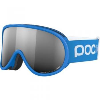 Máscara de Esquí POC POCito Retina Infantil Azul con Lente Clarity Silver Parcialmente Soleado