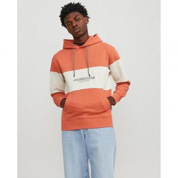 Sudadera Jack & Jones 'Lakewood' Capucha Naranja