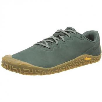 Zapatillas de Trail Running Merrell Vapor Glove 6 Leather Verde Bosque Mujer - Talla 36 EU