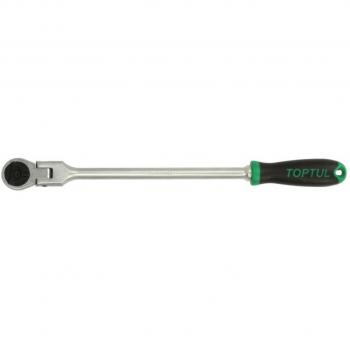 TOPTUL CJKN1643 Chicharra reversible 72 dientes 12,5 mm (1/2) 430 mm