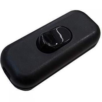 Interruptor Honeyguaridan Unipolar 2A Montado Negro