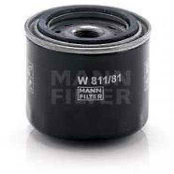 Original MANN-FILTER Filtro de aceite W 811/81 – Para automóviles y vehículos de utilidad
